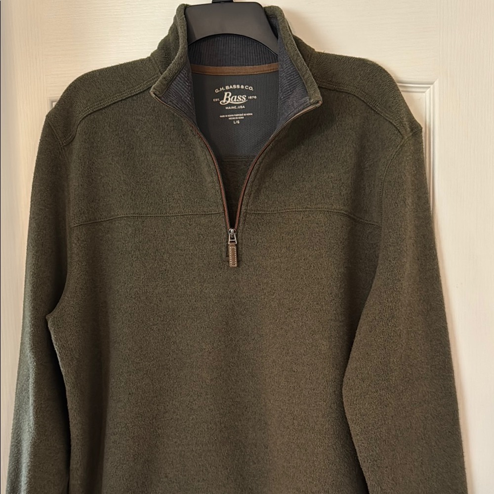 G.H. Bass & Co Lightweight Fleece Pullover